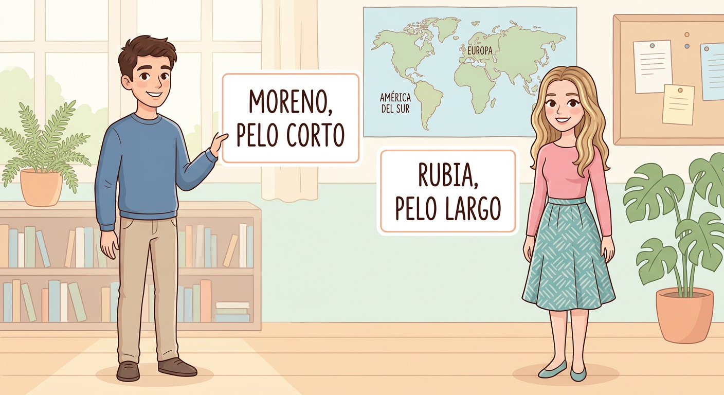 moreno y rubia