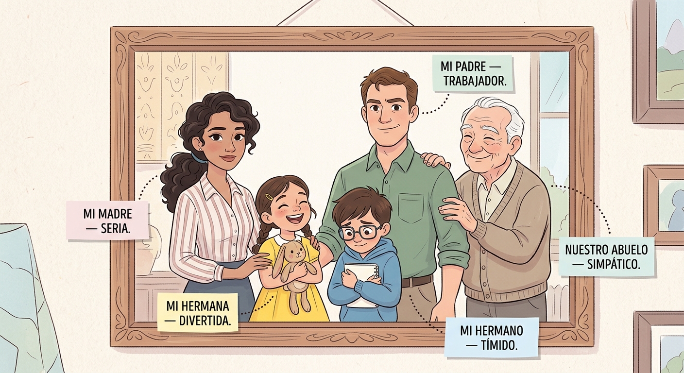 Mi familia: ser y tener