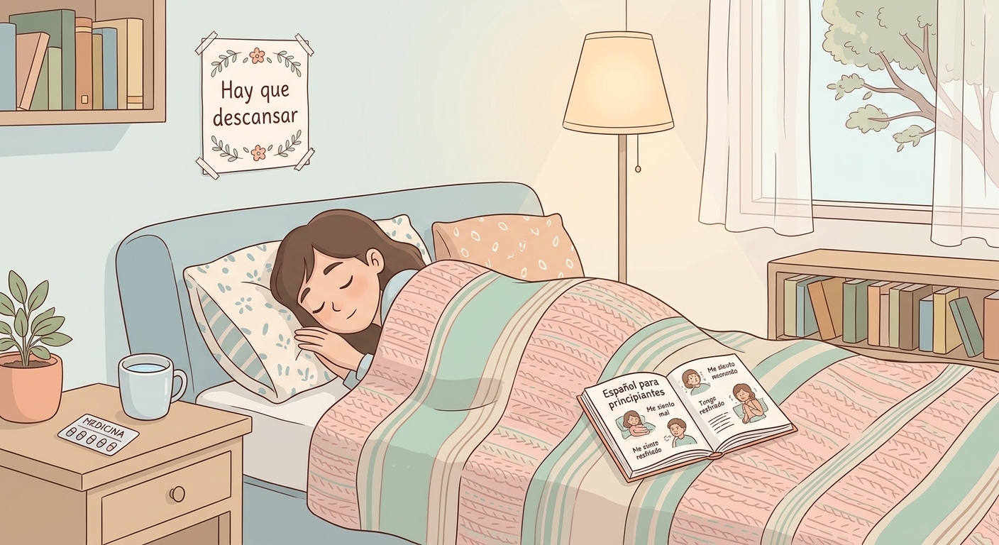 Hay que descansar en casa