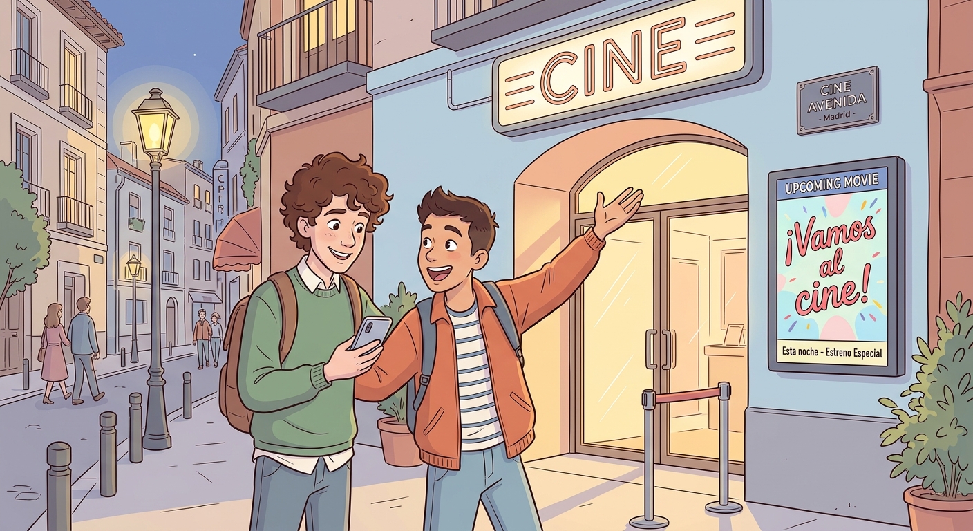 ¡Vamos al cine esta noche!