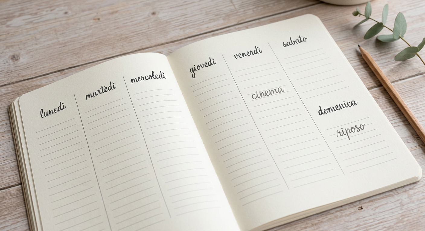 La settimana in italiano