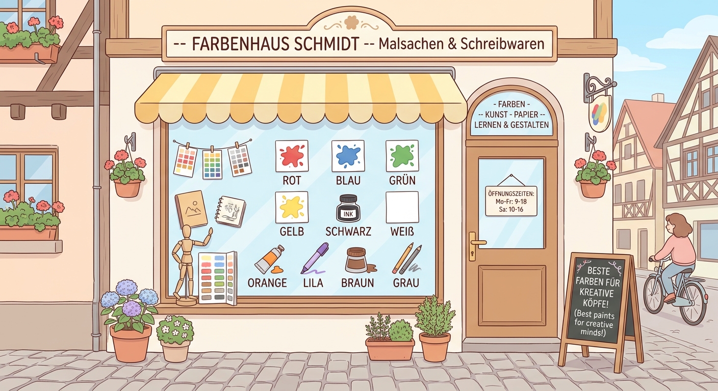 Welche Farbe magst du?