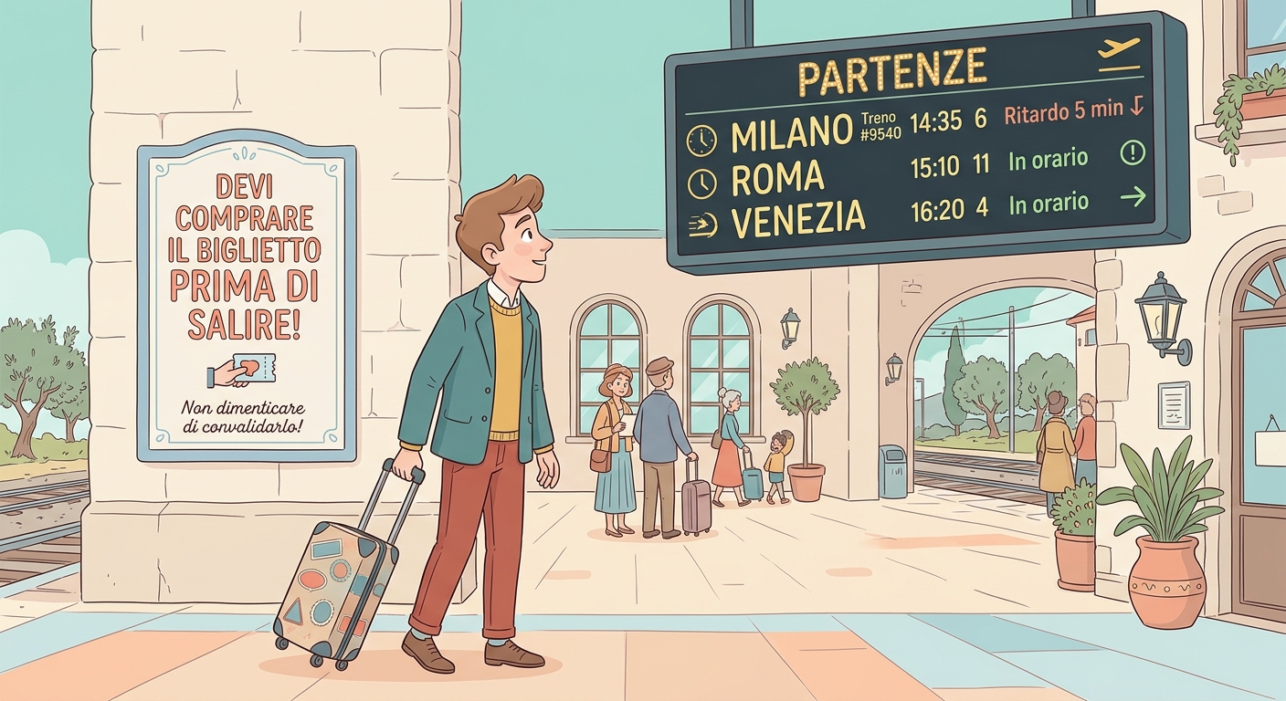 Dobbiamo prendere il treno!