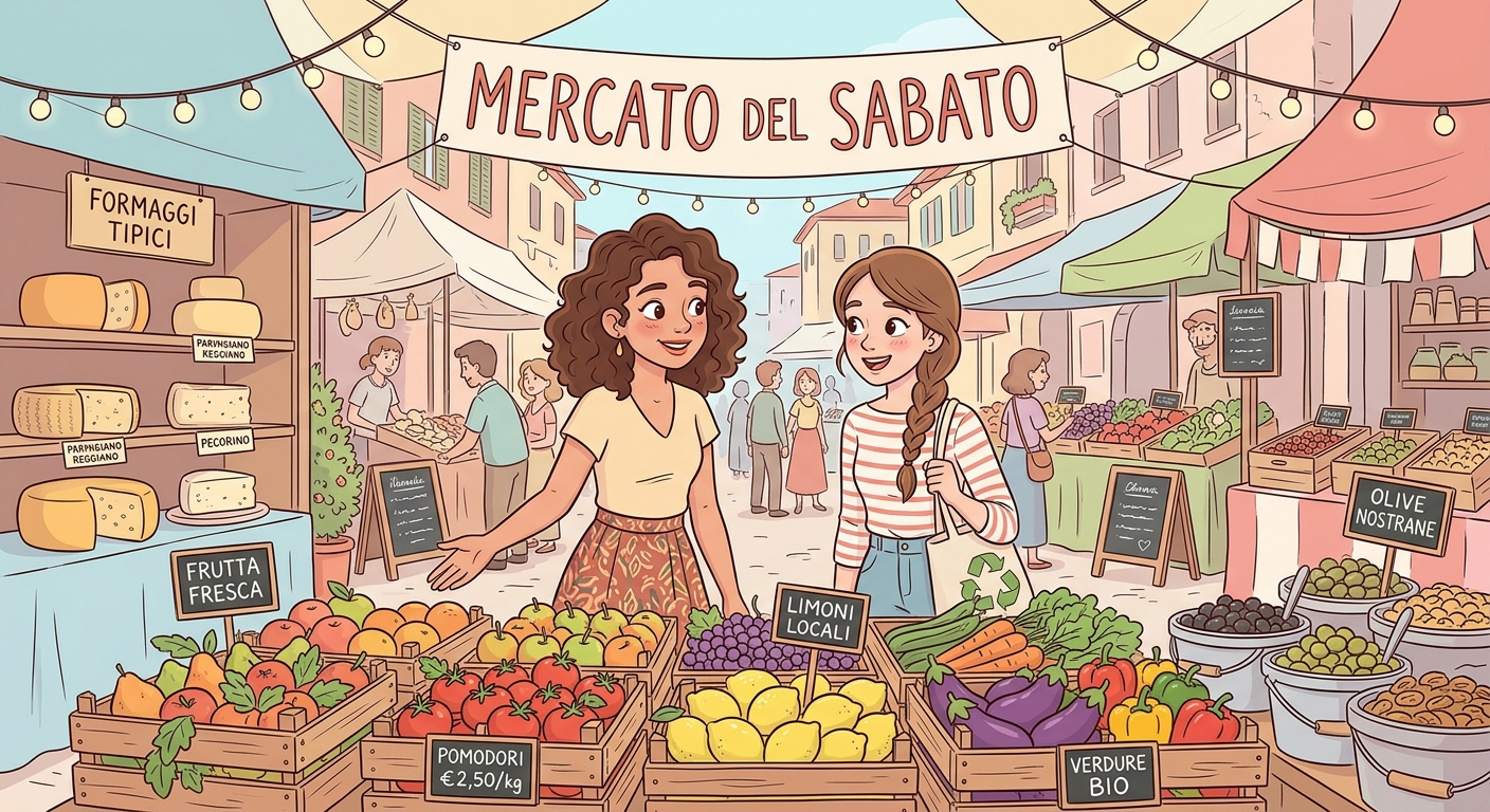 Al mercato del sabato