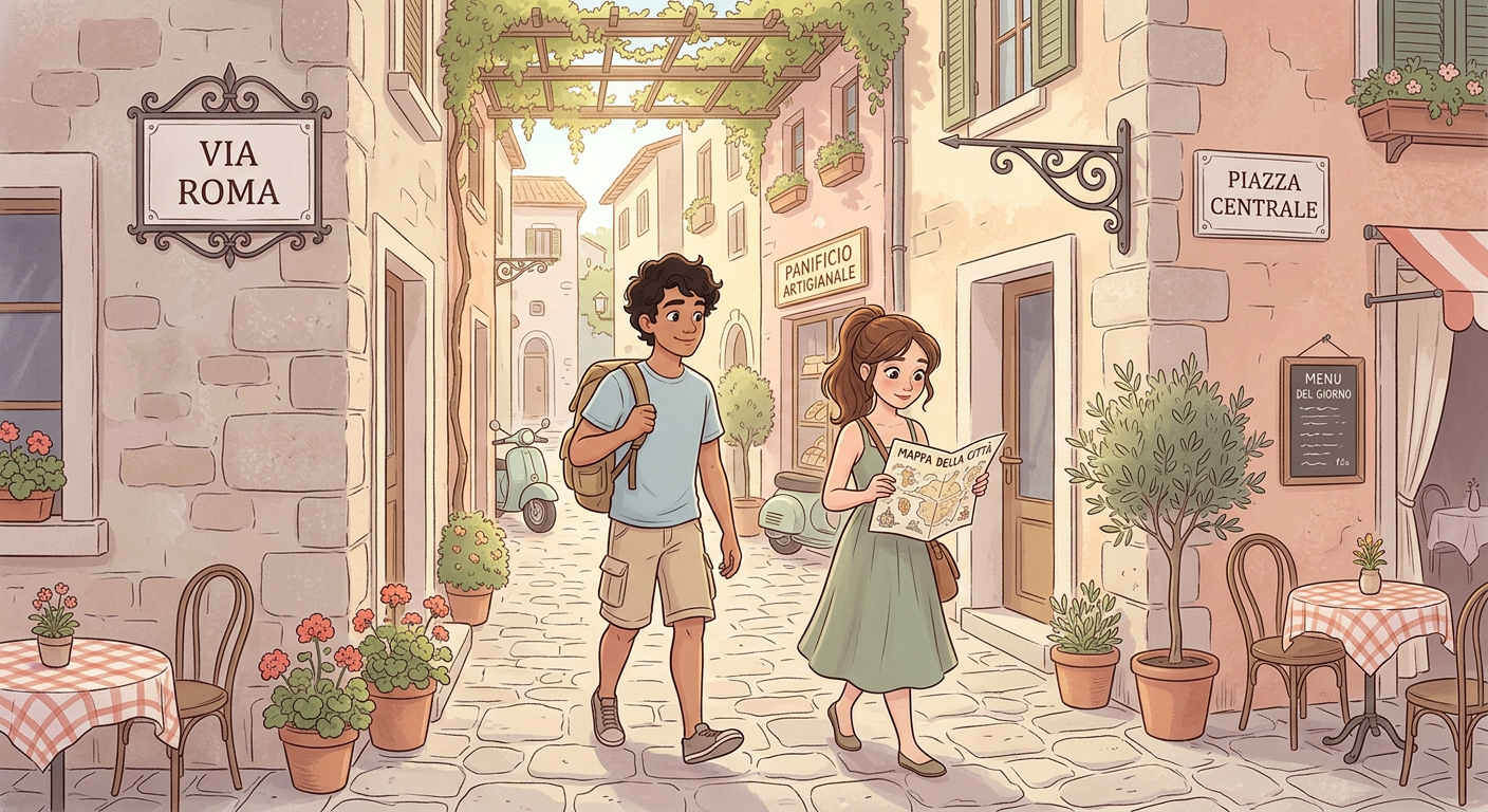 Sono arrivati in centro