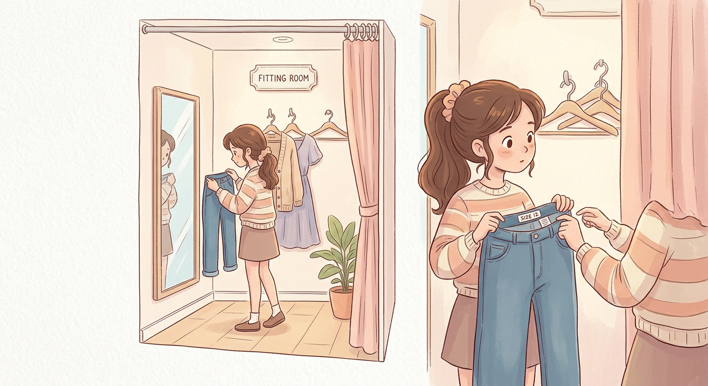 Fitting room — try on