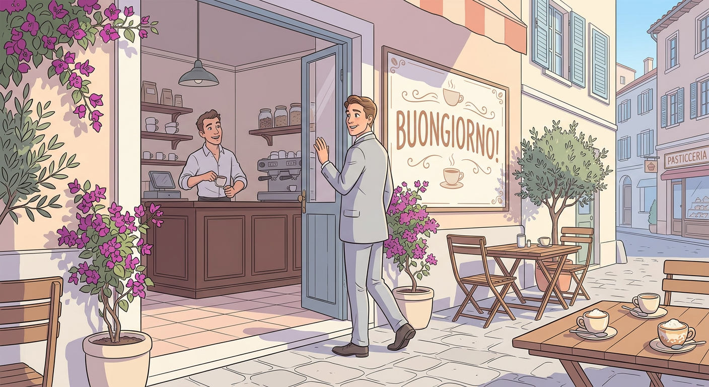 Buongiorno al bar!