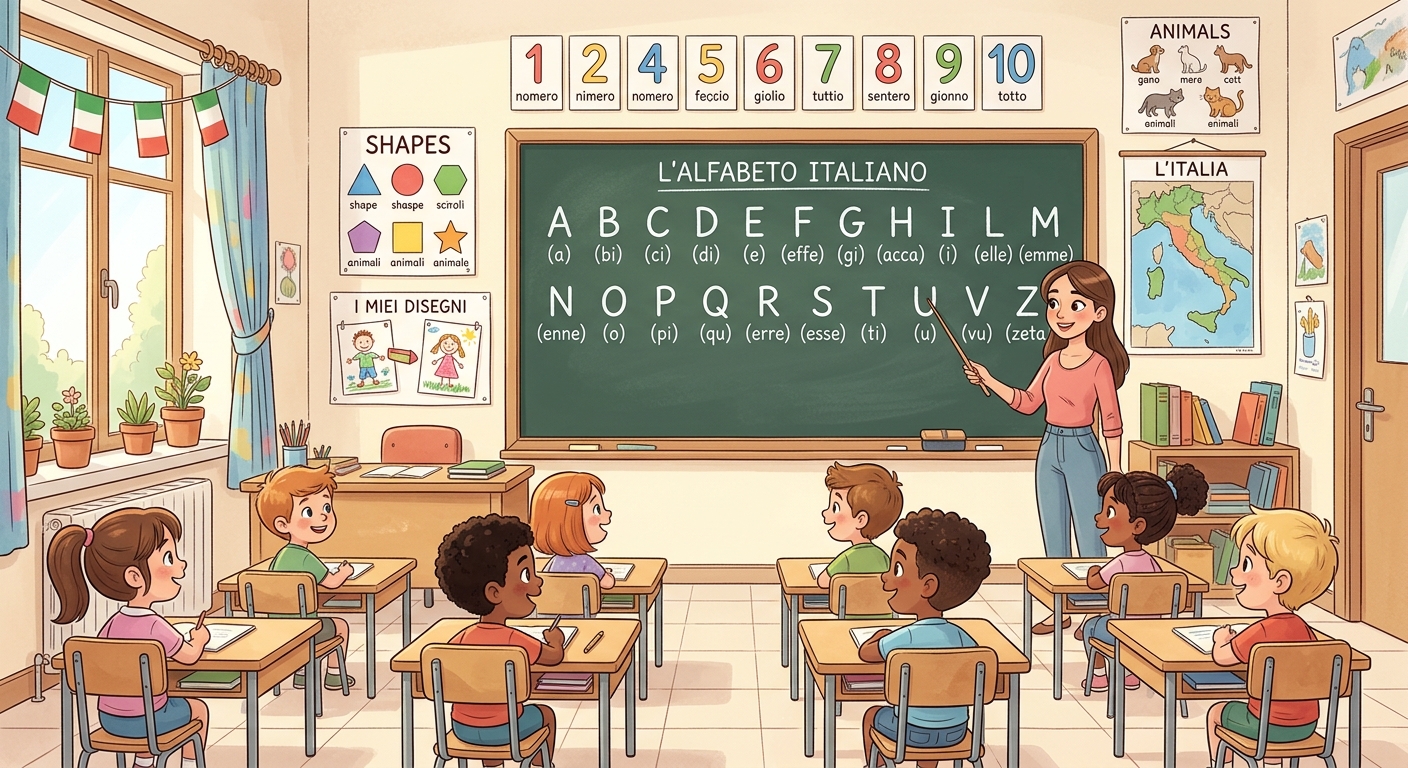 L'alfabeto italiano