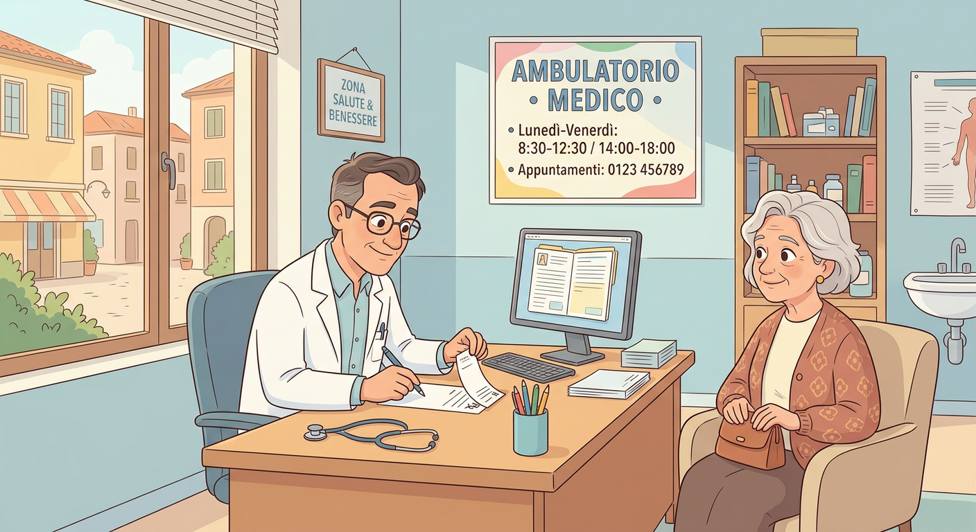 Il medico scrive la ricetta