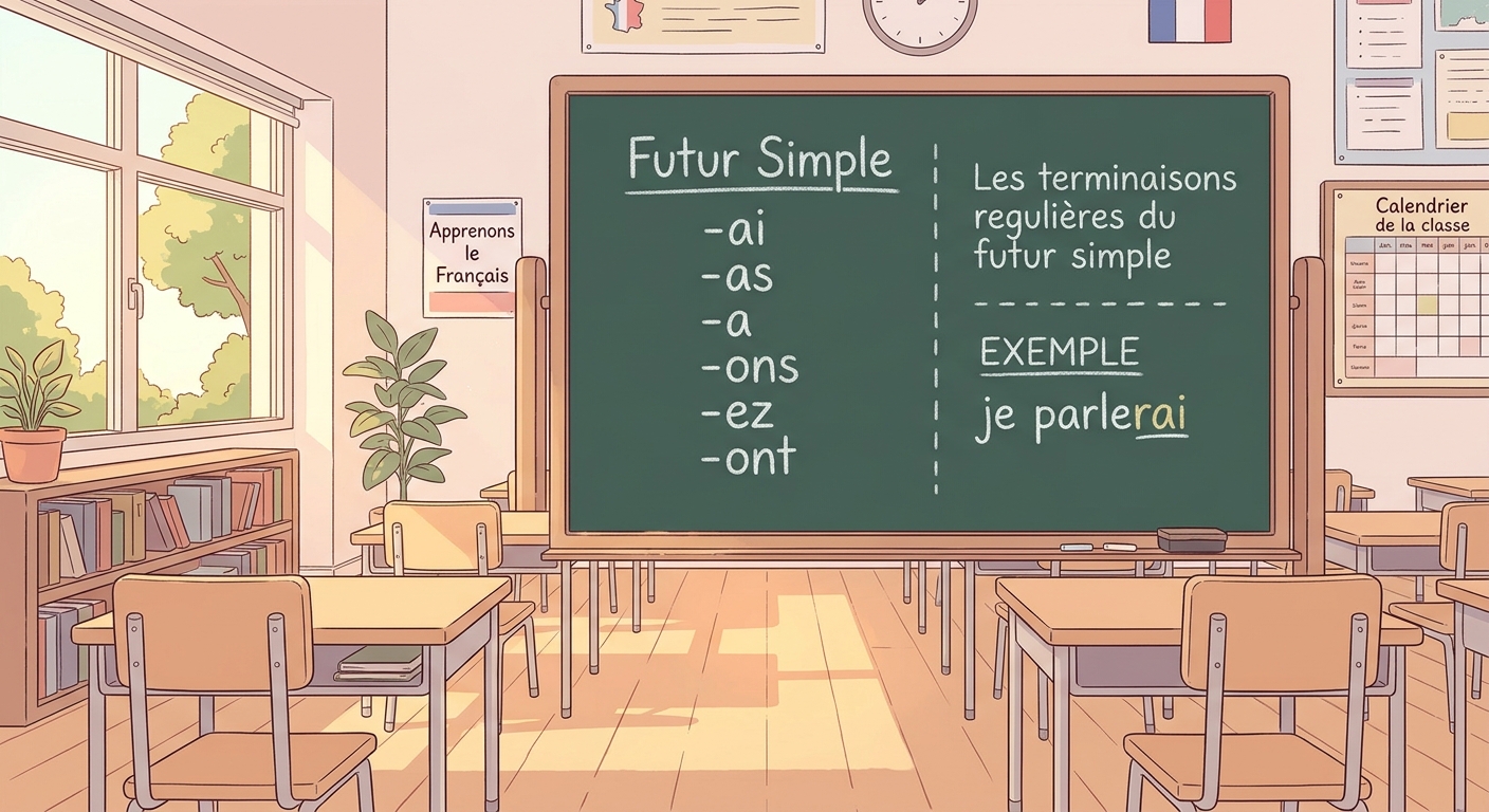 Les terminaisons du futur simple