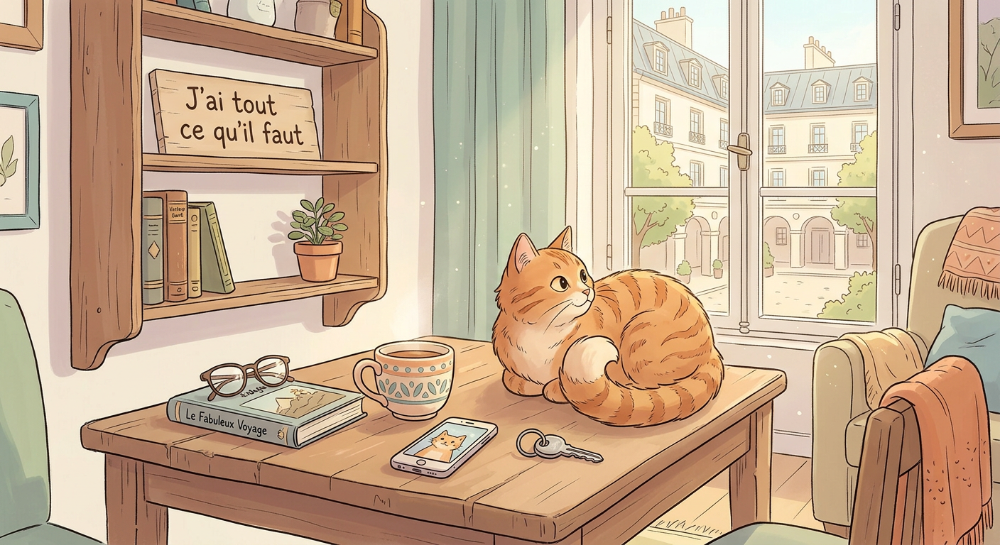 J'ai un chat et un livre
