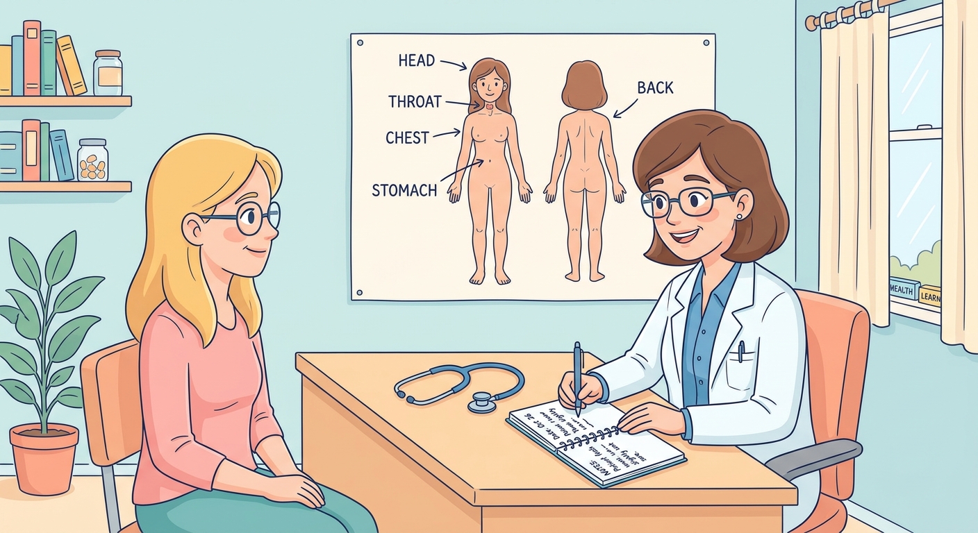 At the doctor's office