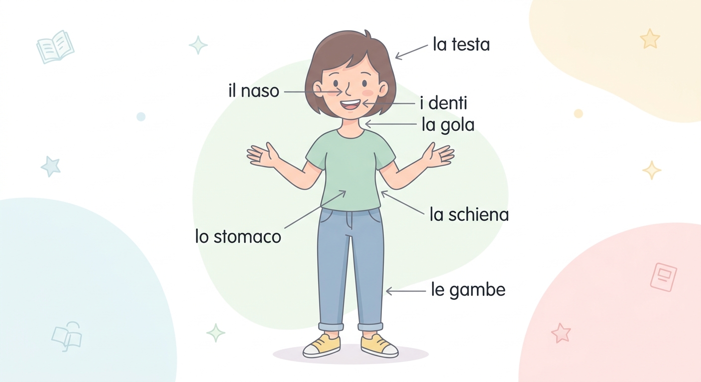 La testa, la gola, lo stomaco
