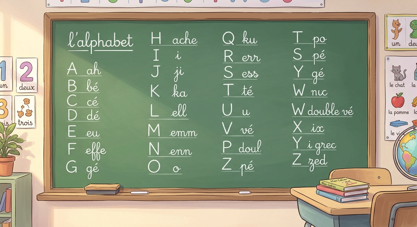 L'alphabet français